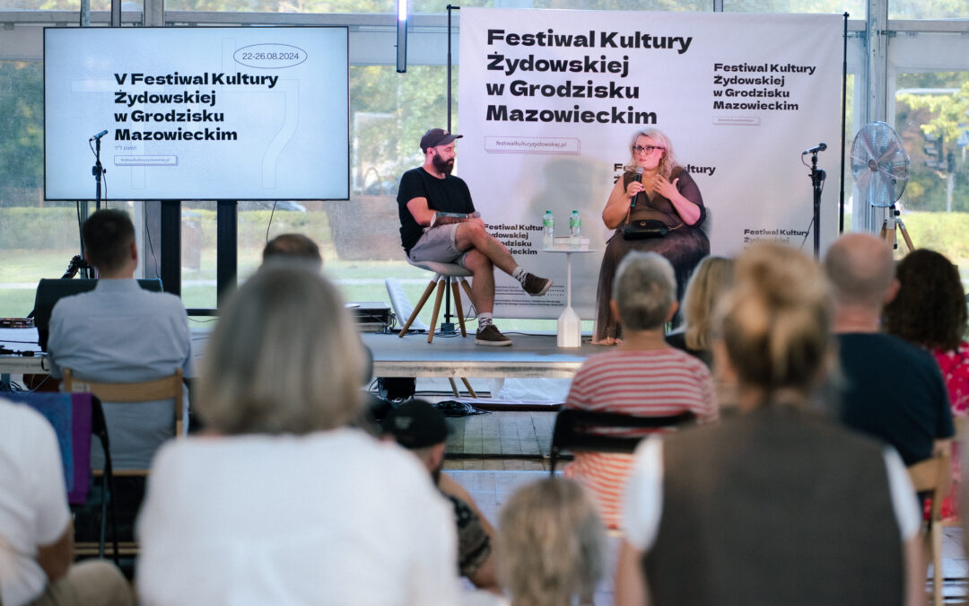 Spotkania literackie na VI Festiwalu Kultury Żydowskiej w Grodzisku Mazowieckim