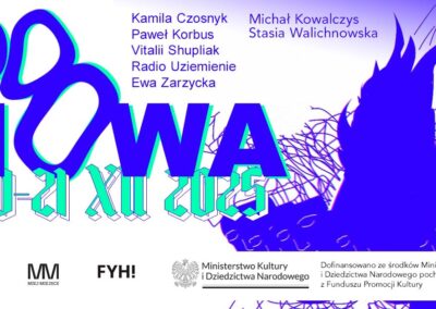 Od Nowa |Minifestiwal performatywny w Galerii W Y